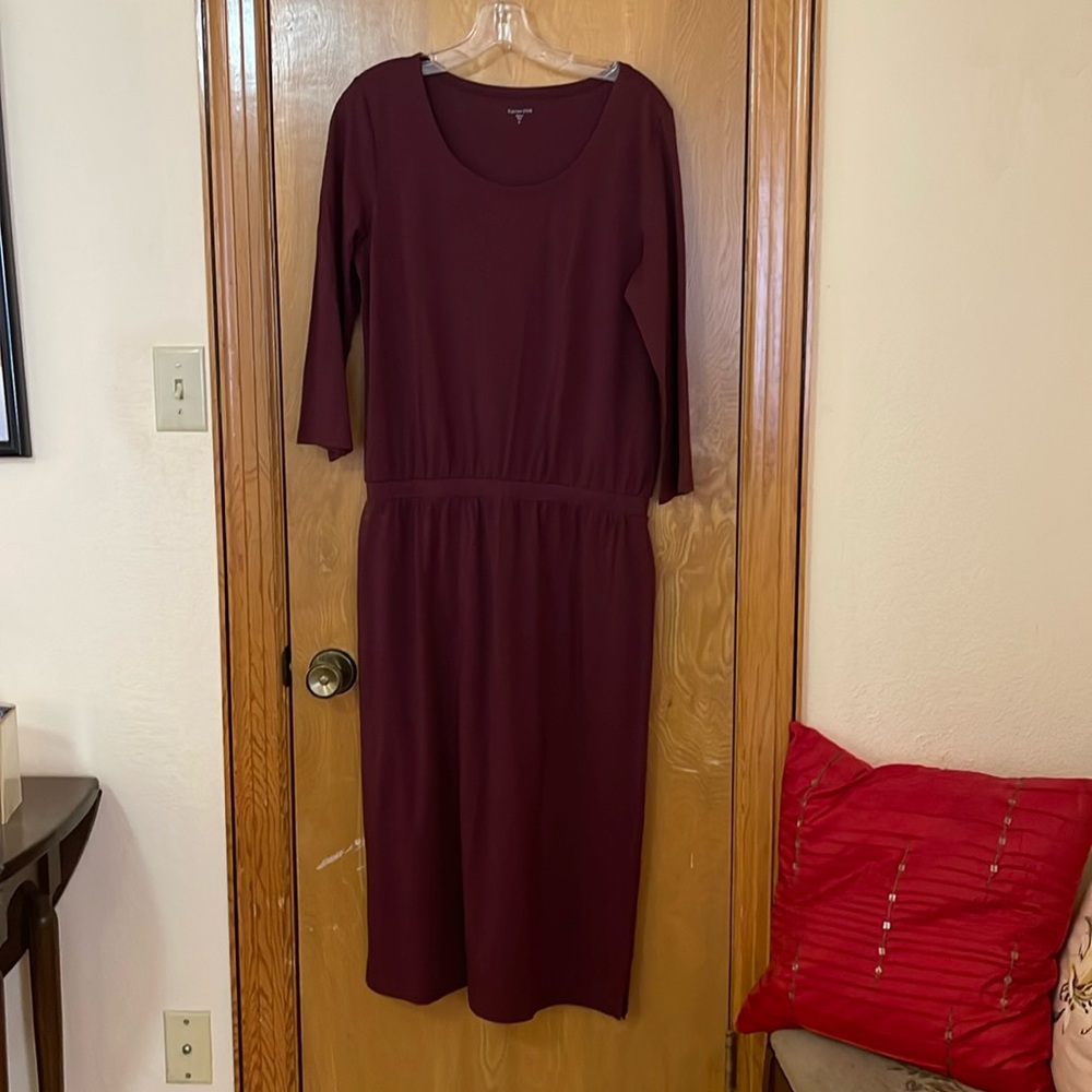 Garnet Hill Drop Waist Dress
